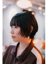 ベンジー 名駅店(benji)&nbsp;前上がりショートボブ