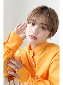 エクリ シセイドウ 麻布十番店(equri×SHISEIDO) 【麻布十番】大人の丸みショートスタイル