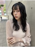 暗髪