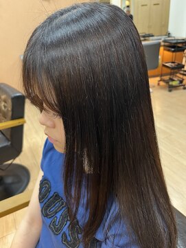 クレス 東武練馬店 【髪質改善ストレート】レイヤーカット