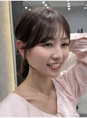 【立松佳祐】レイヤーカット　ミディアムレイヤー　顔周りカット