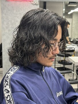 ネクストメンズ 表参道(NEXT men's) サーフカールパーマサーフカール縦落ちパーマツイストスパイラル