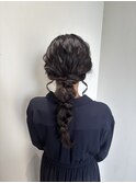 結婚式のお呼ばれヘアー◎