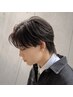 カット＋フェザーパーマorニュアンスパーマ［メンズカット/毛流れパーマ］