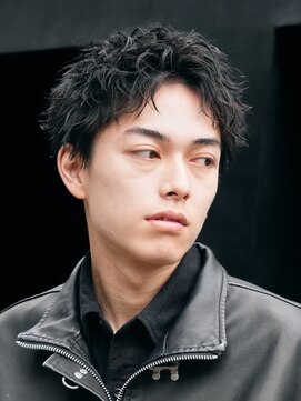 バイフィフス 原宿/表参道(by fifth) 原宿短髪スパイキーショートカット緩めツイストスパイラルパーマ