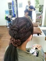 ヘアサロン スリーク(Hair Salon Sleek) ☆簡単編み込みアレンジ☆part1