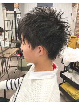ルーナヘアー(LUNA hair) 『京都 山科 ルーナ』メンズマッシュウルフ【草木真一郎】