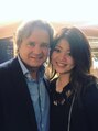 ジャンクロードビギン 下北沢店(JEAN CLAUDE BIGUINE) 創設者のBIGUINEさんと。パリで技術指導していただきました!