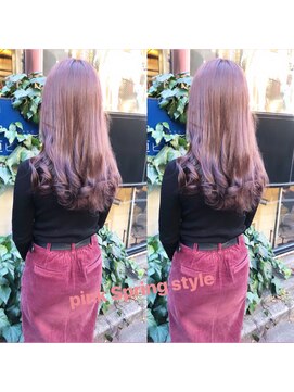 アクト 原宿(ACT) 冬も大人気♪透明感たっぷりのピンクベージュ♪