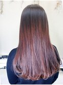 小顔くびれヘアデザインカラー韓国風ケアブリーチアースカラー