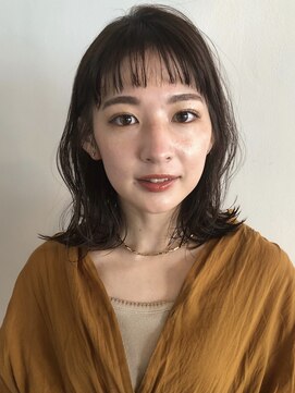 ヴェイン(VEIN) 大人かわいい/フリンジウェーブ/ココアブラウン/ミディ