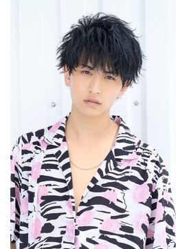 ゴールド 渋谷本店(GOALD) ツイストスパイラル波打ちスパイラル束感ショートウルフ