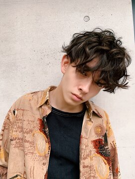 エムクランメイクス 原宿 表参道(m.clan MAKE'S) 【松尾】カーリーヘア マッシュ 無造作ヘア