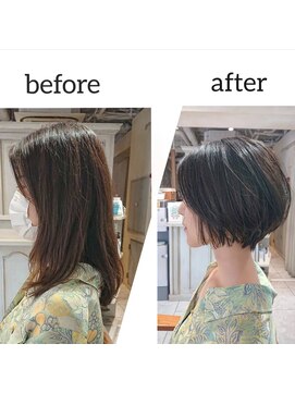 ラボヌール ヘアー エクラ(La Bonheur hair eclat) 似合わせ 小顔ショート☆
