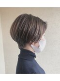 冬のハンサムショート