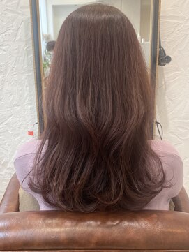 カモン(CAMON) ピンクベージュ☆色気くびれロング