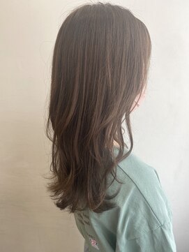 ツイギー 千舟店(TWiGGY) 透明感グレージュカラー♪レイヤーカット