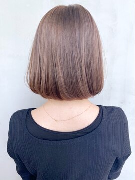 アイティーバイアルバム 藤沢店(IT by ALBUM) モカベージュ_カーキグレージュマッシュショート_ba319741