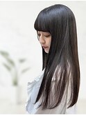 【髪質改善×小顔カット】大人女子艶髪ロングスタイル