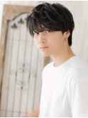 ≪mod's men≫ヘーゼルベージュ×グランマッシュ抜け感ヘアe