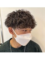 メンズデザイン シャビ(Men's design Shabbi) マッシュ×ツイストスパイラルパーマ