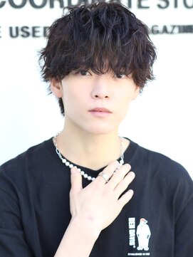 リップス 自由が丘(LIPPS) 【波巻きパーマ】ふわくしゃマッシュ