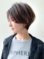 ロビー 表参道(ROBBY) ショートヘア/ショートカット/ショートボブ/30代40代50代/表参道
