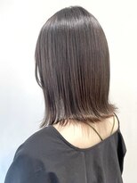 クイントネオリーブ 自由が丘正面口店(quint:neolive)&nbsp;斜めバング/グレージュカラー/シルキーベージュ/自由が丘