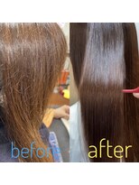 庵 ヘアー(hair)&nbsp;髪質改善ストレート