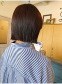 丸くならないボブ
