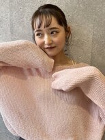 アース 三軒茶屋店(HAIR&MAKE EARTH) 三軒茶屋_レディース_ミディアム_ボブ_ヘアアレンジ_ヘアセット