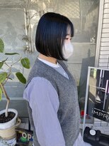 ステラ(stella)&nbsp;切りっぱなしボブ髪質改善