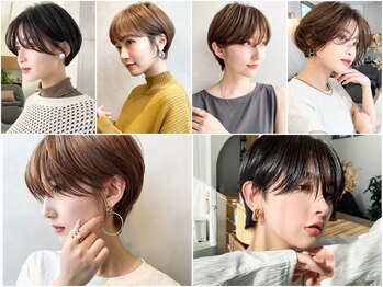 サークル(circle)の写真/【25歳～60歳ショートヘア特化型サロン】口コミ年間オール５の圧倒的支持率!!あなたの理想を叶えます