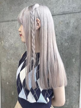 ソル オモテサンドウ 表参道 青山(SOL . OMOTESANDO) ホワイトベージュカラーダブルカラーグレージュカラーブリーチ