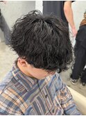 熊本メンズサロン　波巻きスパイラル　MENS HAIR