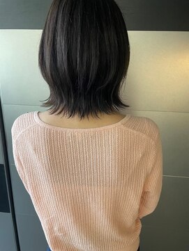 ガリカ 大名(Gallica) 【恒吉佐央理】レイヤーカットで毛先が軽やかに揺れる外ハネボブ