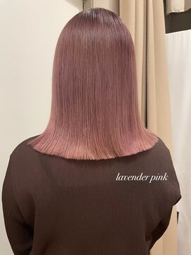 ジーナ 船橋(Zina) 髪質改善＊くびレイヤーピンクベージュ＊美髪【Zina船橋】