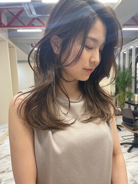 エレメント 五反田店(EREMENT) 着物/メルティカラー/似合わせカット/ウェーブミディアム/五反田