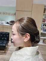 サロンドボエム 国分寺(SALON DE BOHEME) モダンシニヨン