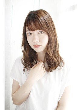 シュシュット(chouchoute) ワンレンボブルフ小顔ネビージュブリーチ縮毛矯正黒髪質改善/154