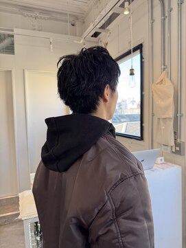 ロカ 表参道(loka) スパイキーショート/メンズカット[表参道/ブリーチ]Mai