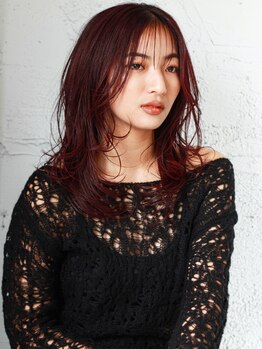ハイパー(HYPER)の写真/《小顔効果のあるレイヤーカット◎》大人可愛くなれる顔周りのデザインをつくります[小田原/韓国風]