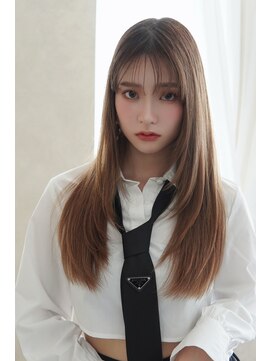 アンジェリカラボ 梅田店(ANGELICA LABO) 大人可愛いアイロンだけで決まる収まる【川又】のレイヤーカット