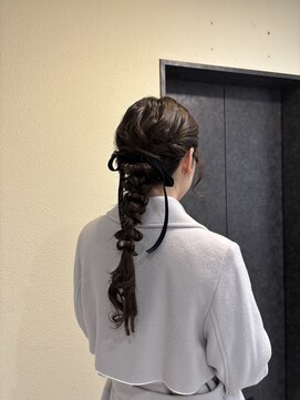 ミラ(Mila) ふわっと編み下ろしスタイル！