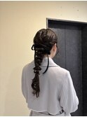 ふわっと編み下ろしスタイル!
