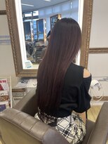 コワファースト 大分(COIFF1RST) バイオレットブラウンカラー