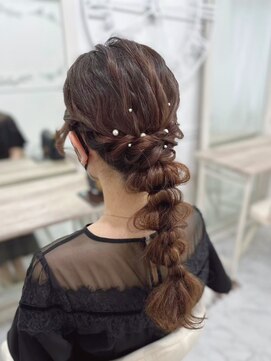ヘアセットサロン ミント(Hair set salon MINT) 編みおろし