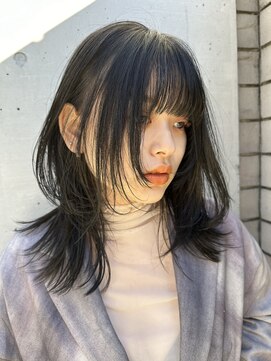 ラグゼ(Luxe) 大人ミニウルフ【Luxe鹿田優太】チェリーブラウン