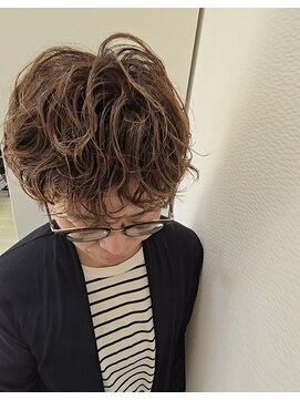 アジュール 倉敷店(Azule) Azuｌe/艶カラー/ショートパーマ