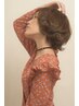 白髪ぼかし＋美フォルムカット＋３ステップトリートメント￥13820→￥11620～